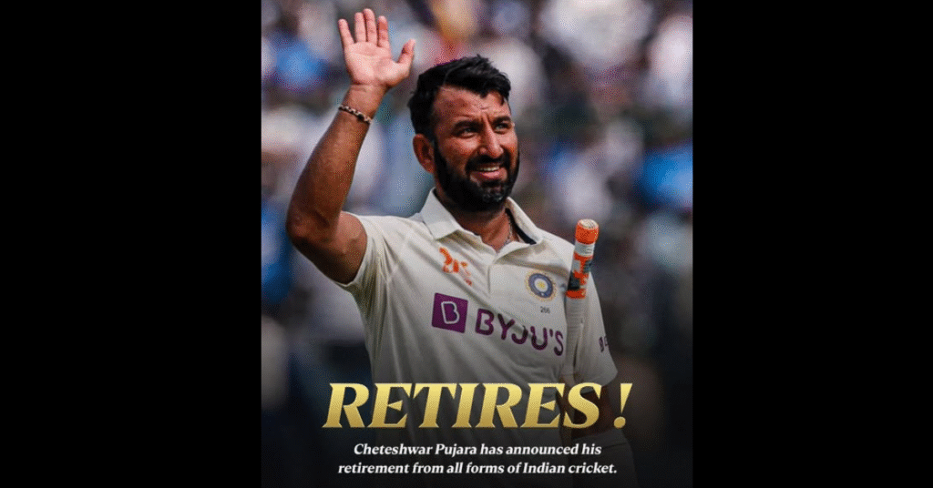 Cheteshwar Pujara Retires: End of an Era in Indian Test Cricket