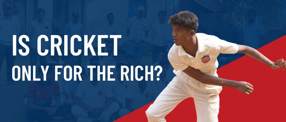 Is Cricket Only For The Rich ?